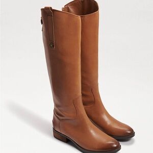 Sam Edelman Tan Leather Riding Boots